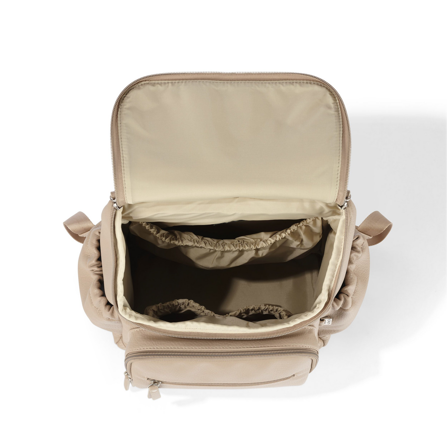 OiOi - Mini Signature Backpack - Oat Vegan Leather