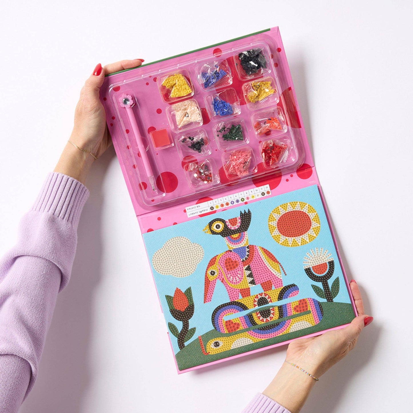 Journey Of Something AU & EU - Kids Sparkle Art Kit - Pyramid