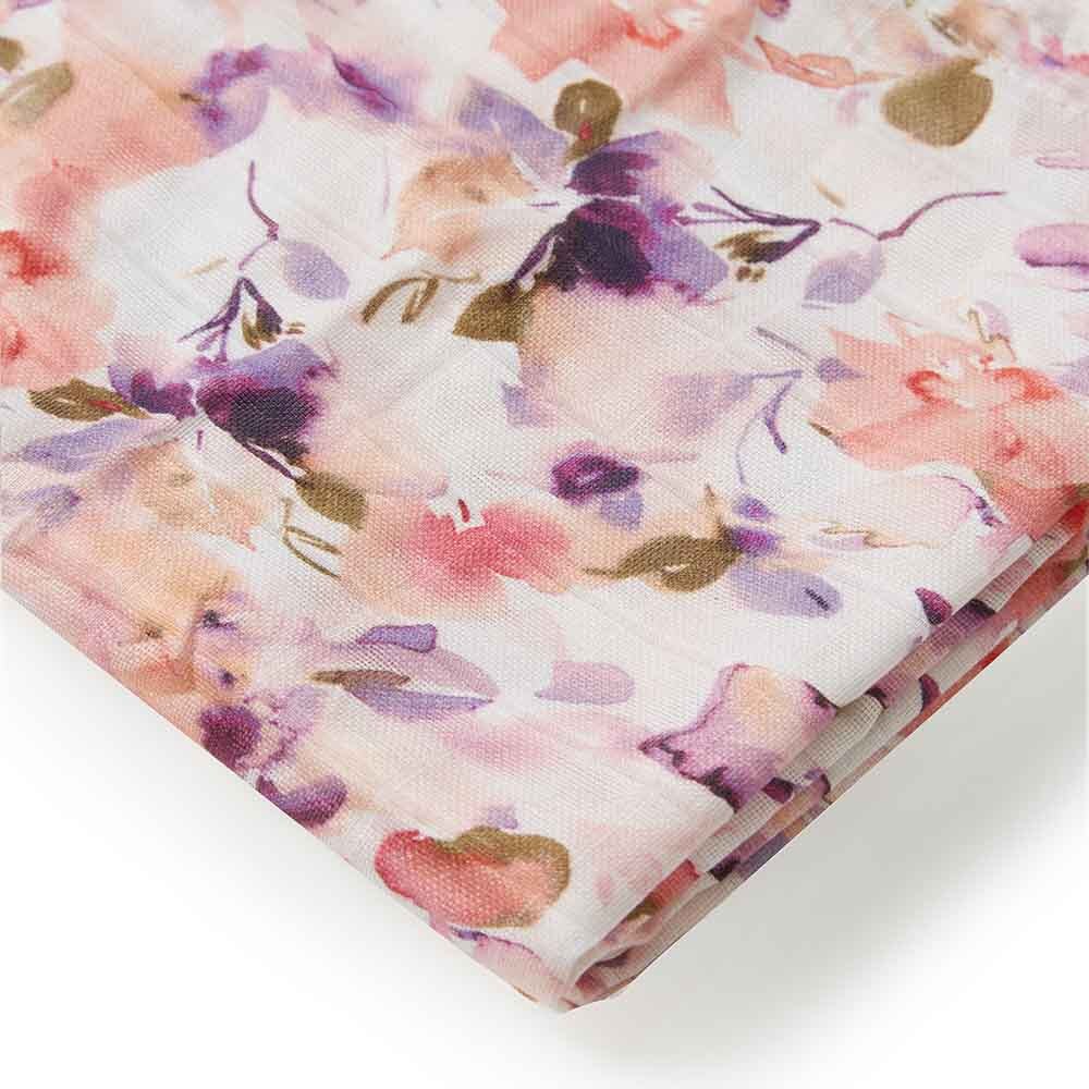 Snuggle Hunny - Blushing Beauty Organic Muslin Wrap
