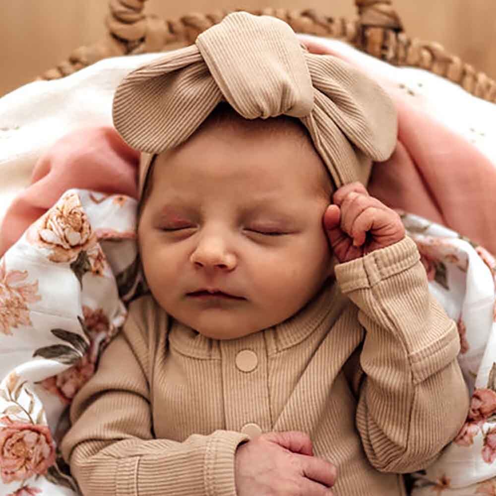 Snuggle Hunny - Pebble Ribbed Organic Topknot