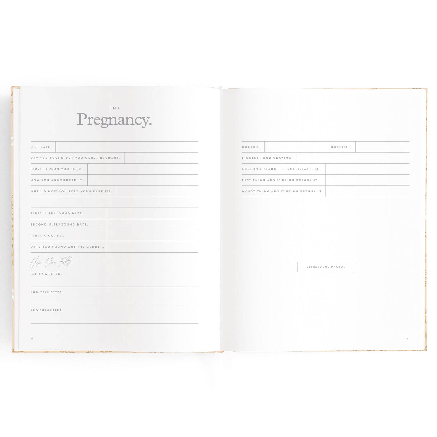 Fox & Fallow - Baby Book Cedarwood