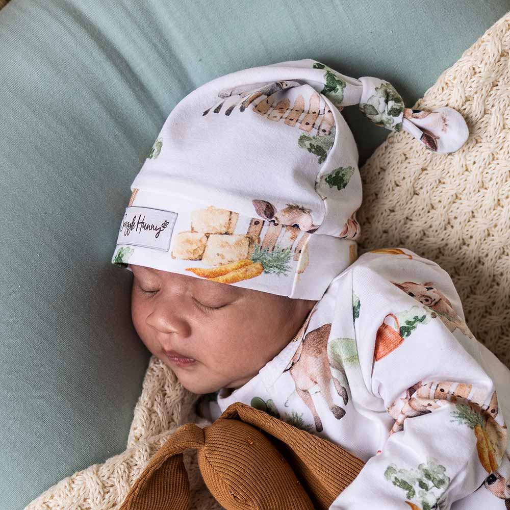 Snuggle Hunny - Farm Organic Knotted Beanie