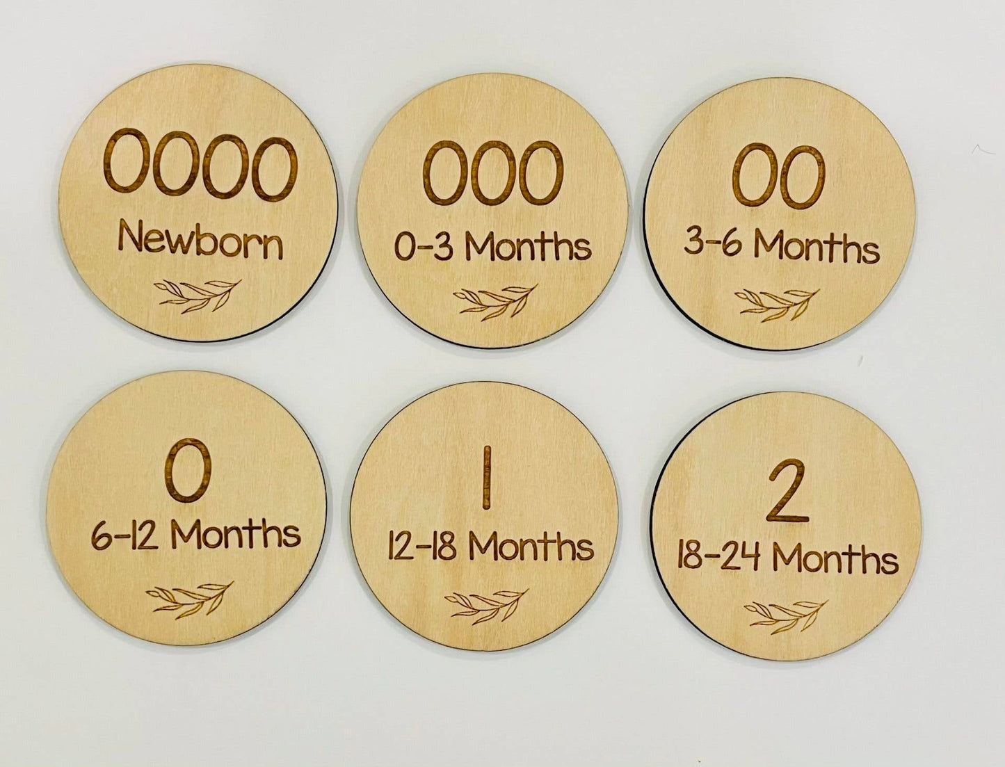 Timber Tinkers - Newborn Storage Tag Set