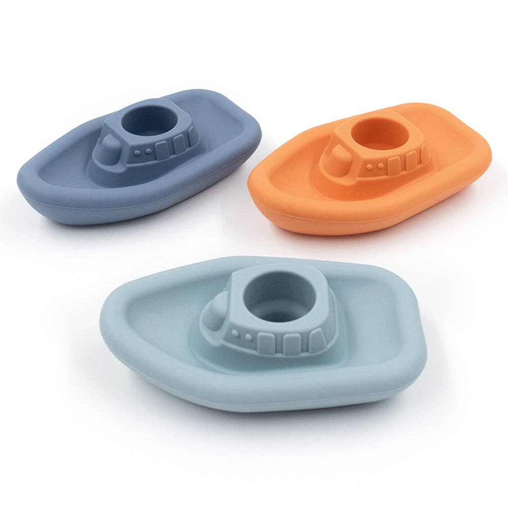 Living Textiles - 3pk Silicone Tub Time Boat