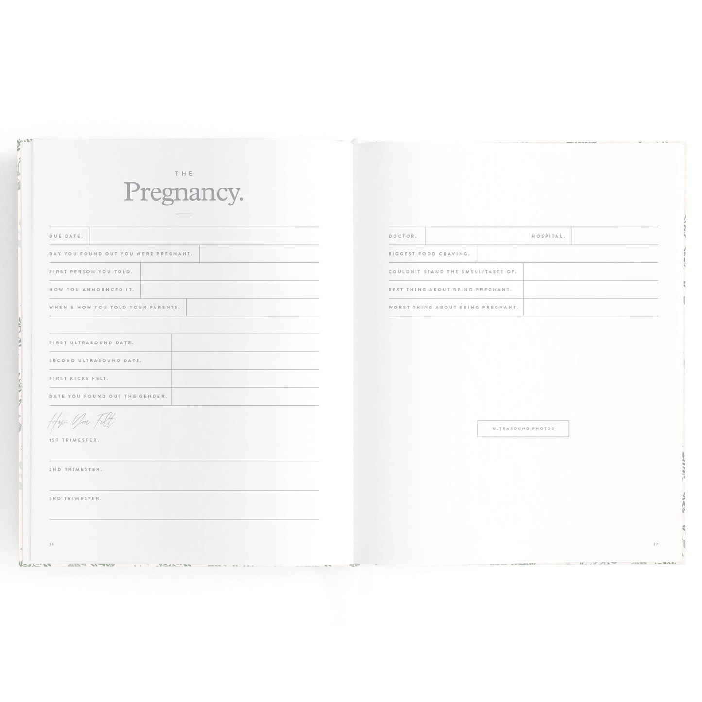 Fox & Fallow - Baby Book Cypress