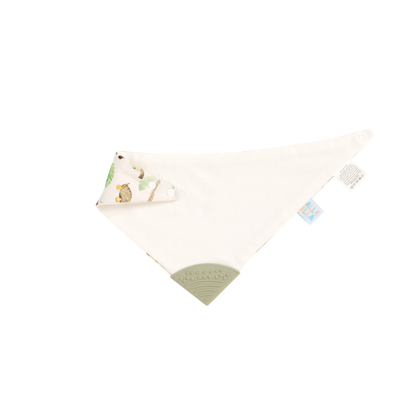 Bandana Bib with Silicone - Jungle