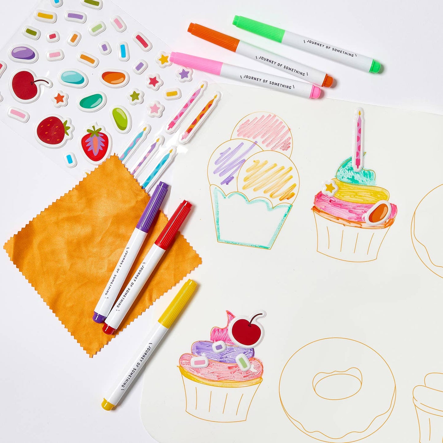 Journey Of Something AU & EU - Wipeable Silicone Colouring Mat - Sweet As