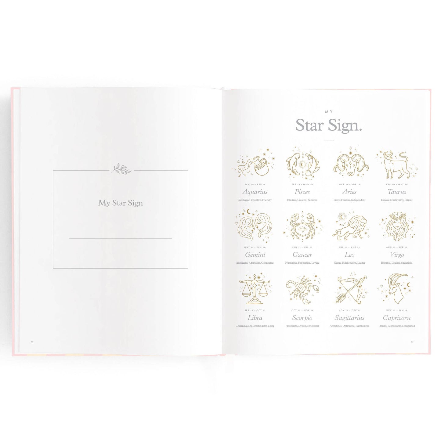 Fox & Fallow - Baby Book Petal Stripe