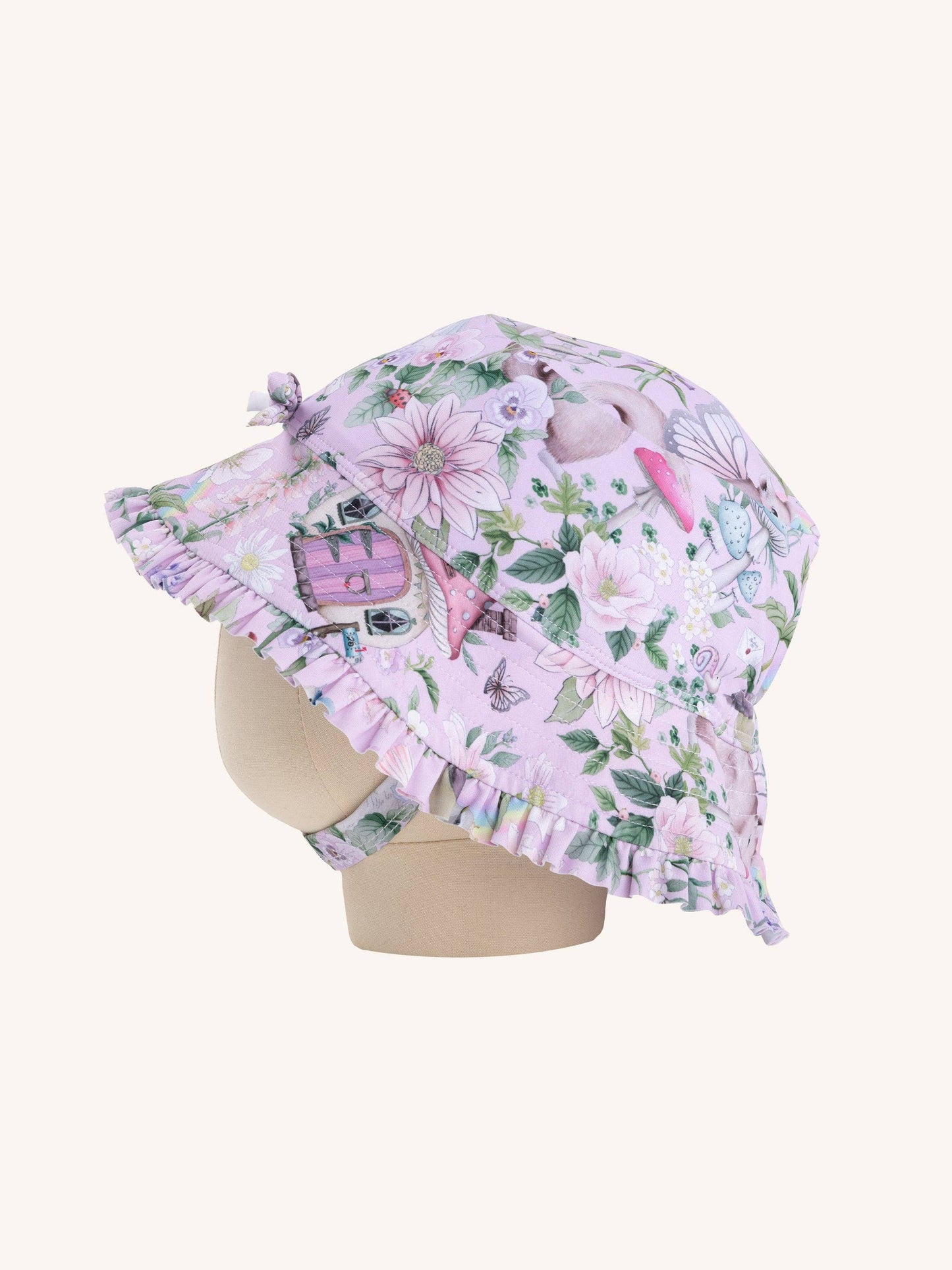 Fleur Harris - 'Fairyland' Swim Hat - Pink Lavender