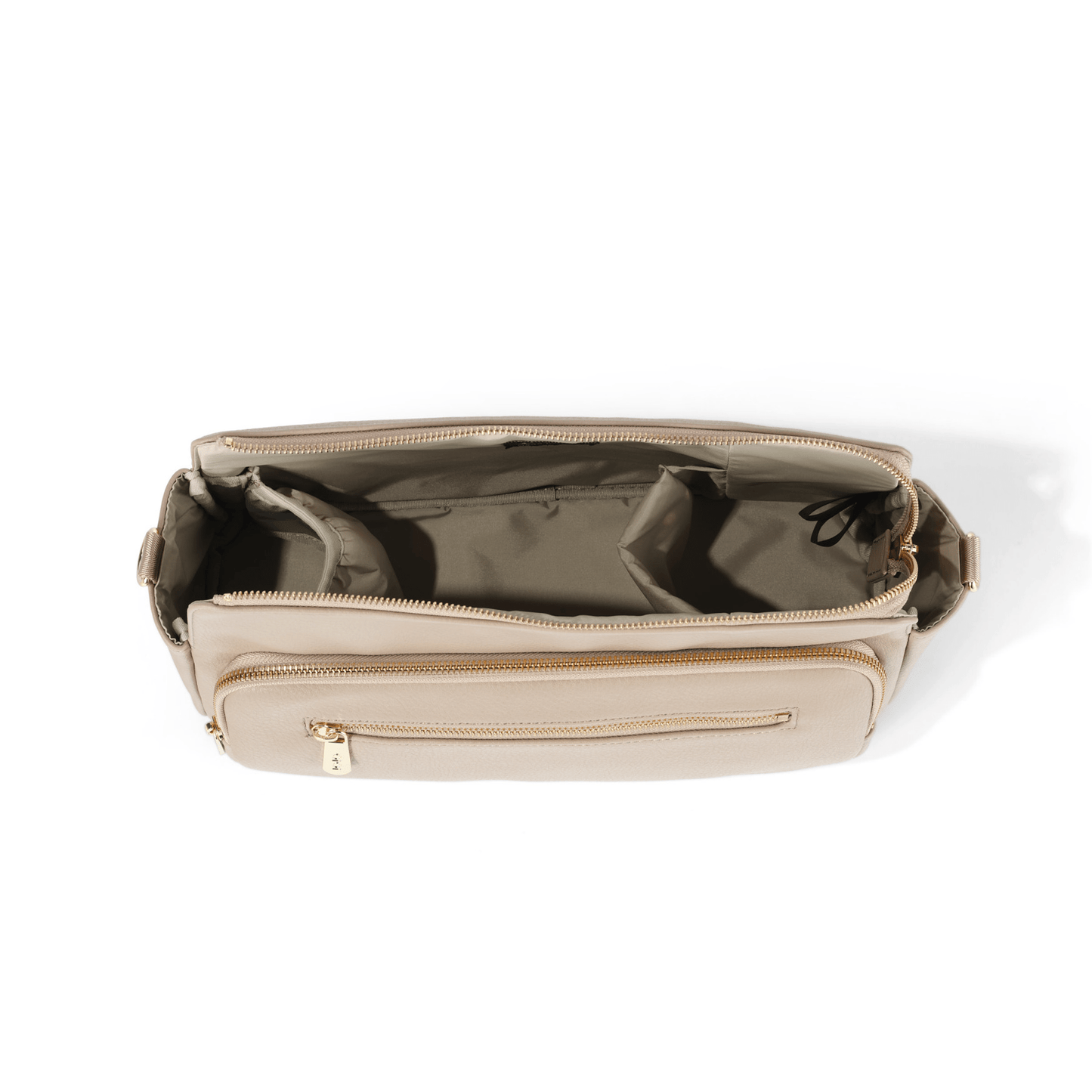 OiOi - Multitasker Pram Caddy - Oat Vegan Leather