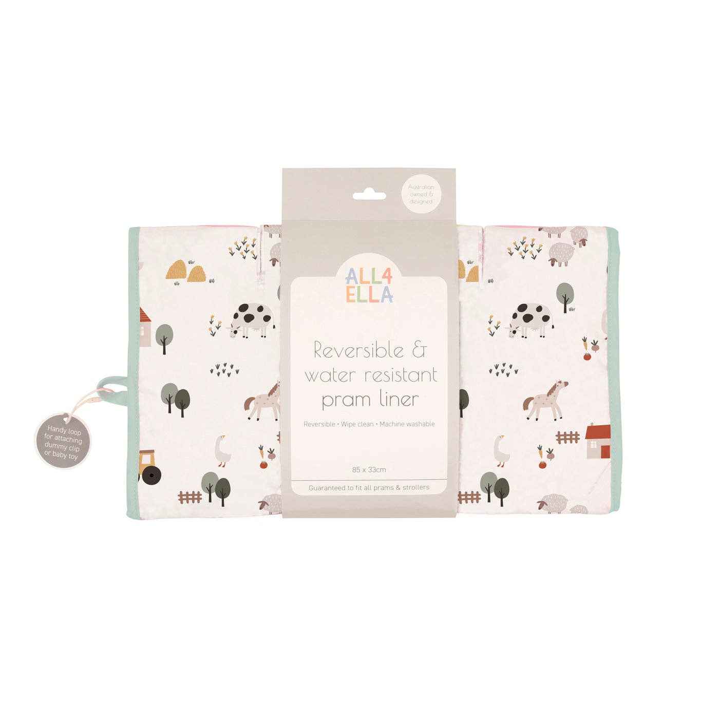All4Ella - Pram Liner - Country Farm