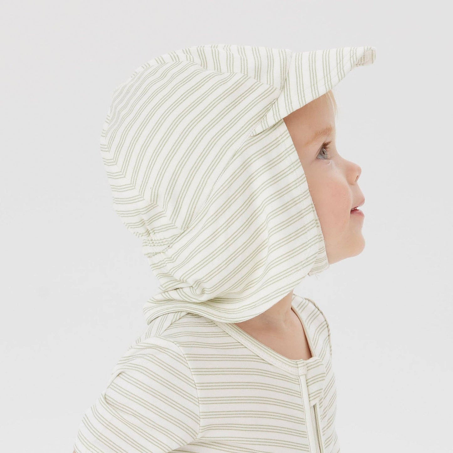 Kynd Baby - Sunny Hat - Sage Stripe