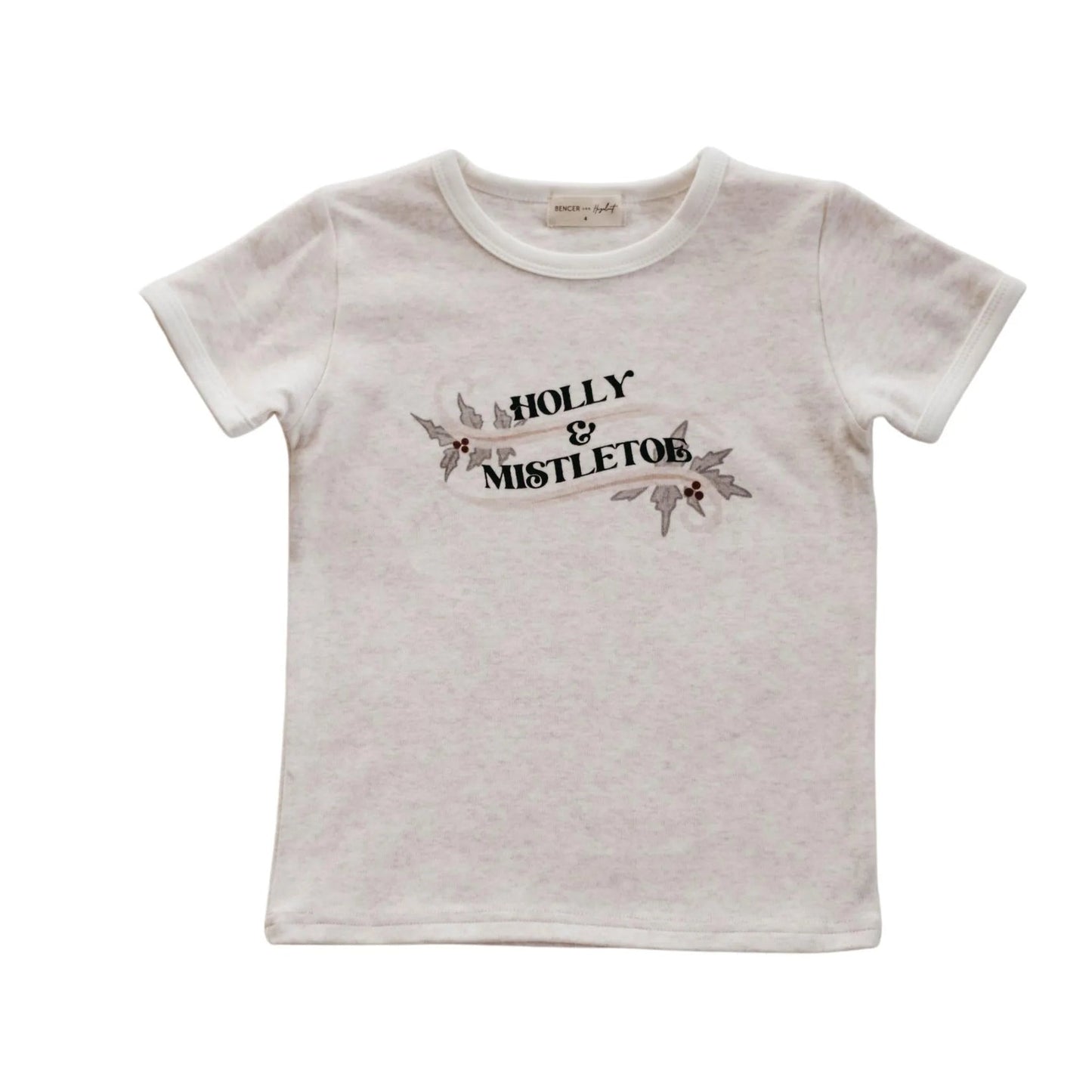 Holly & Mistletoe Tee