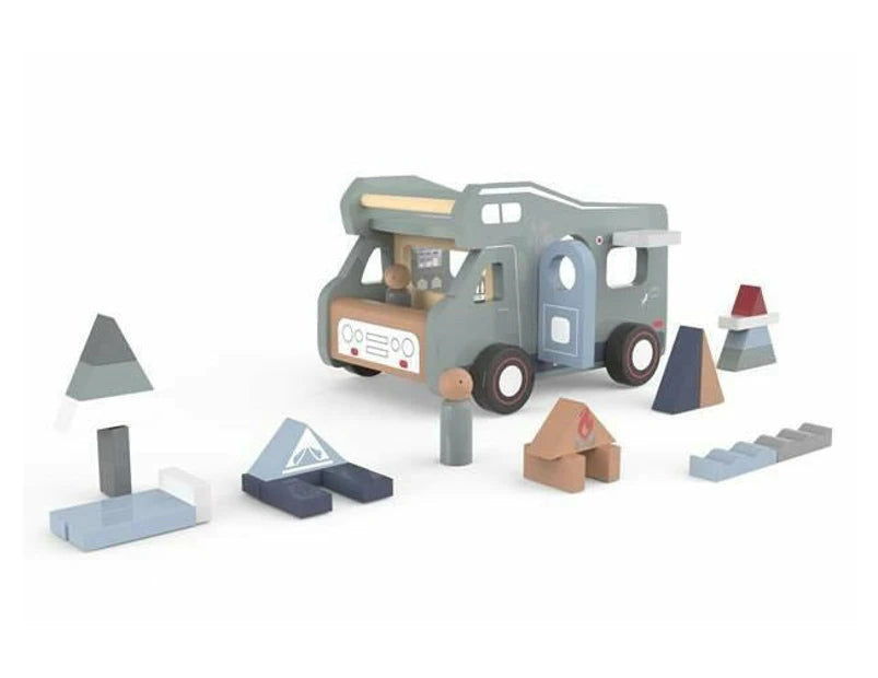 Camping Van with 24pc Blocks