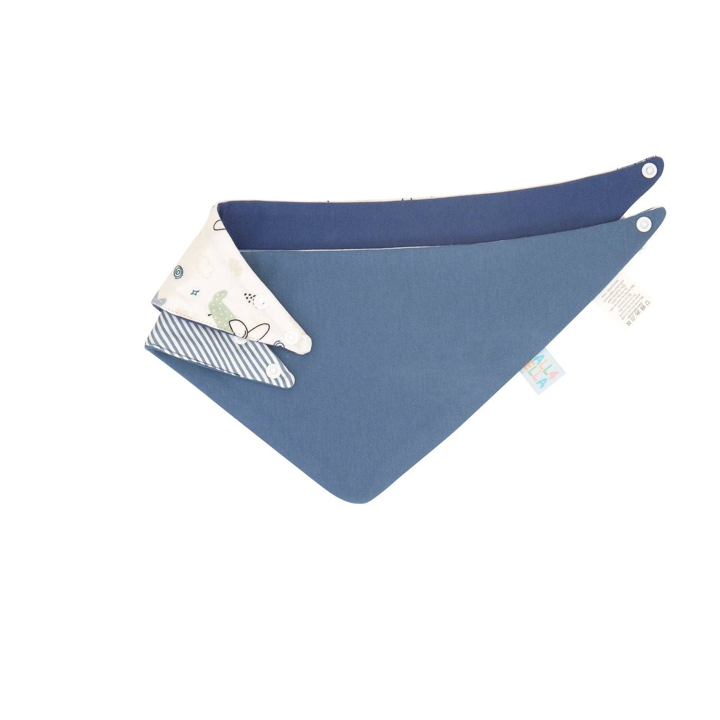 All4Ella - Bandana Bibs 2pk - Planes