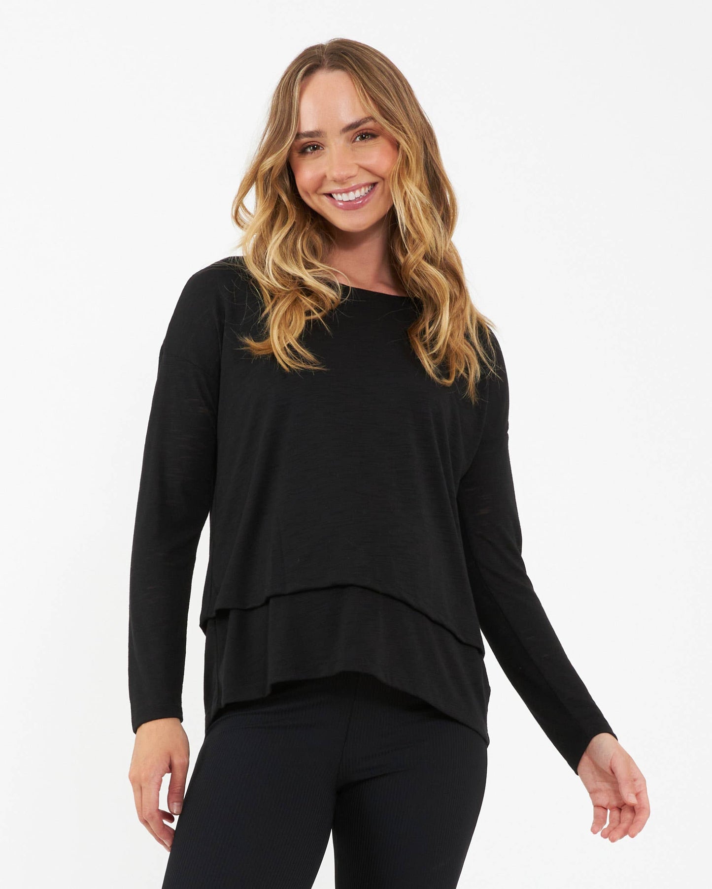Ripe Maternity - Jazmin Long Sleeve Nursing Top