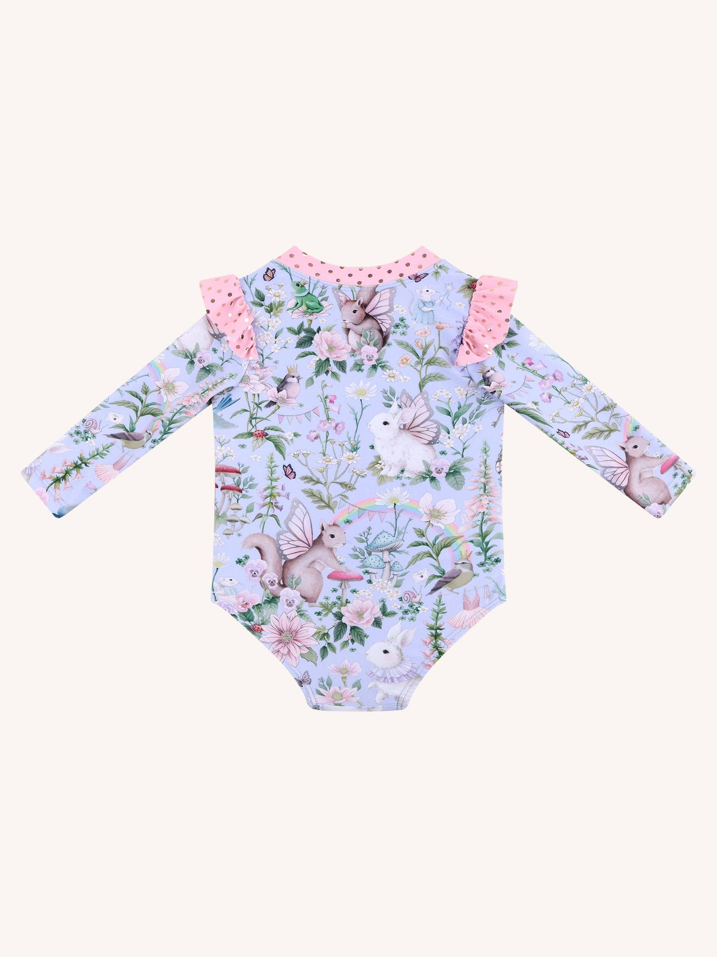 Fleur Harris - 'Fairyland' Baby One Piece Swimsuit - Cornflower