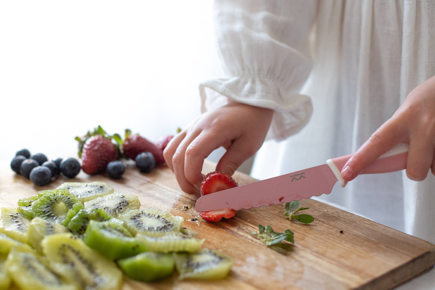 KiddiKutter child safe knife - KiddiKutter Child Safe Knife Blush