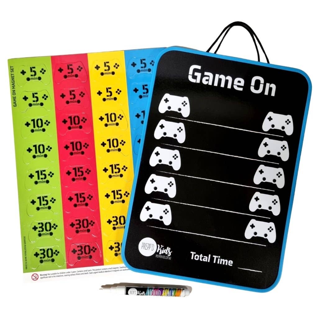 Prepp'd Kids - Game On Chore Chart (A4)