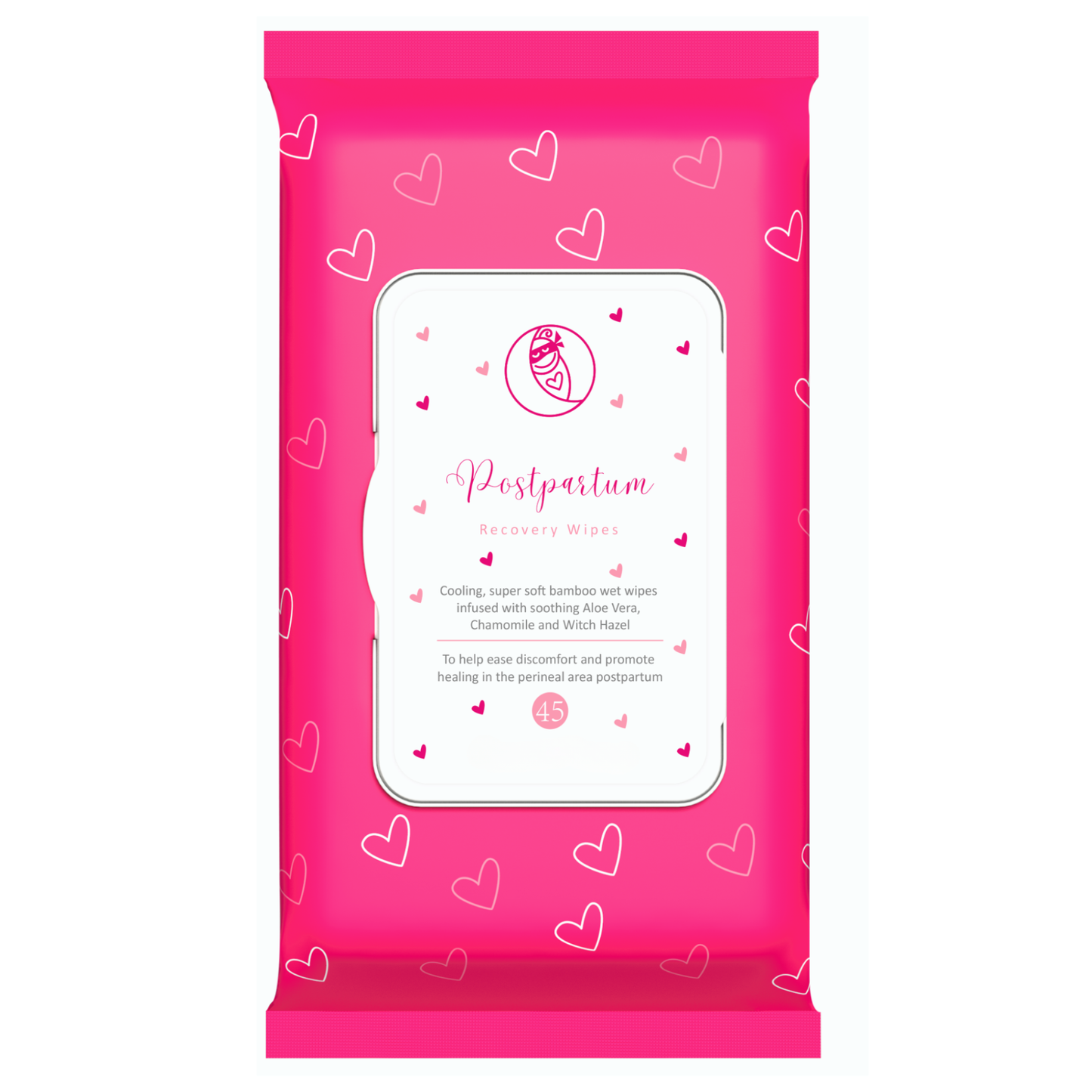 Ninja Mama - Postpartum Perineal Witch Hazel Recovery Wipes/ Pad Liners.