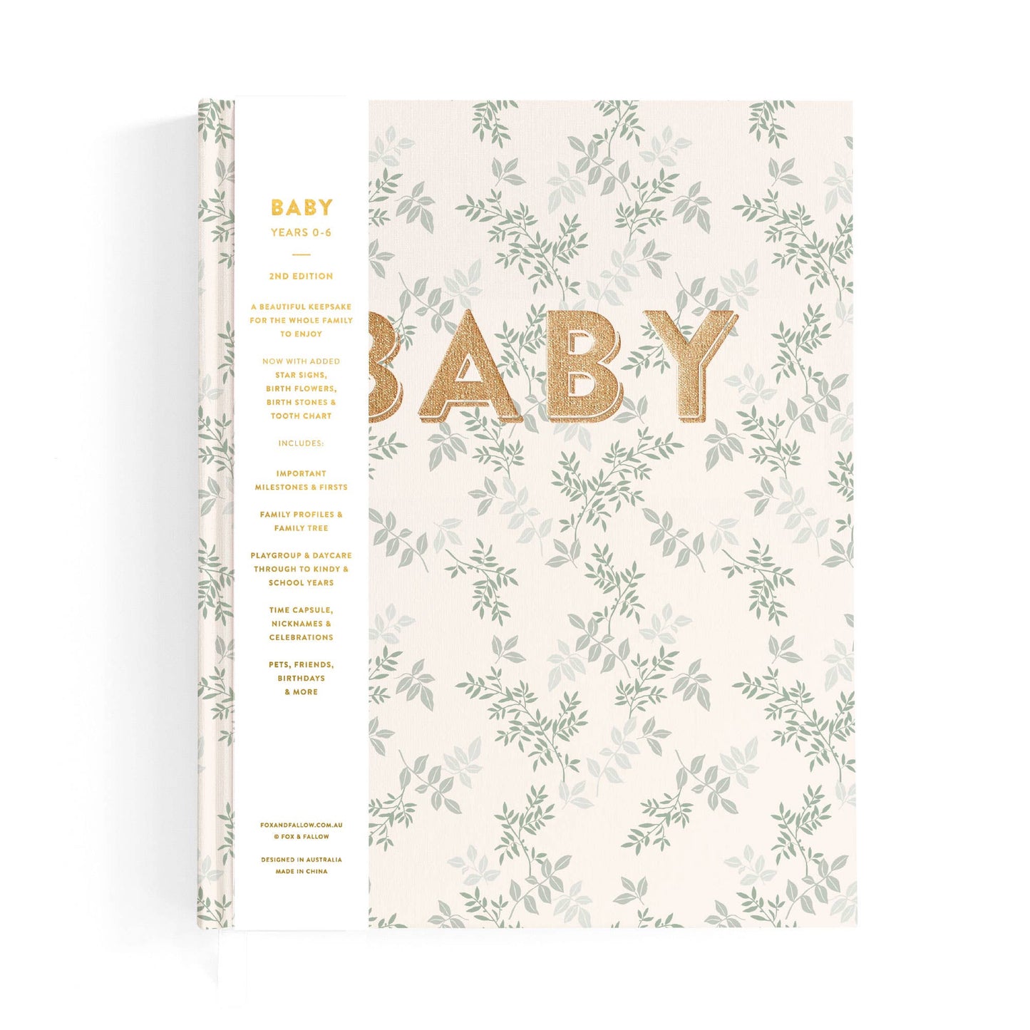 Fox & Fallow - Baby Book Cypress