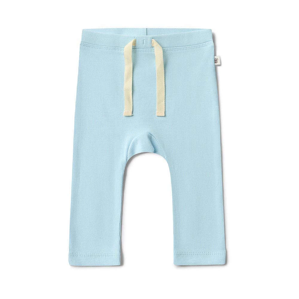Snuggle Hunny - Baby Blue Organic Pants