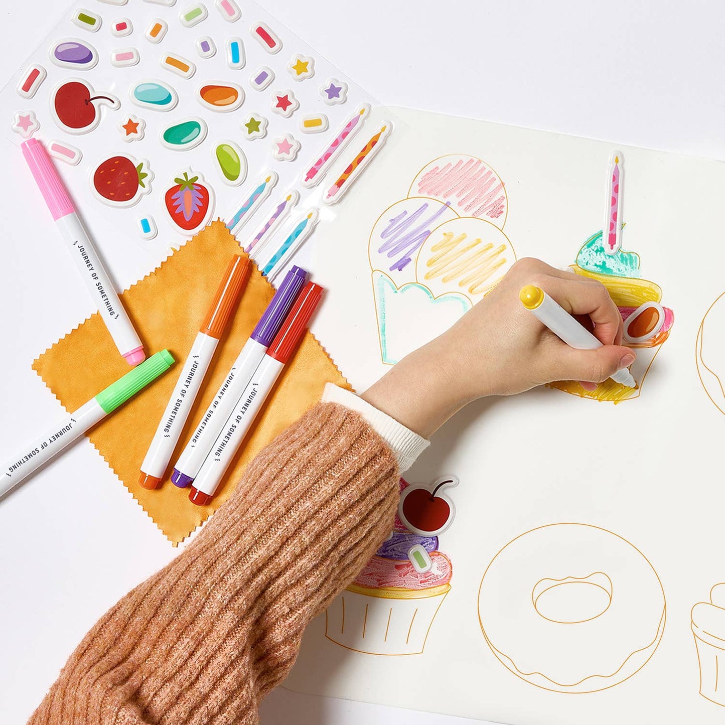 Journey Of Something AU & EU - Wipeable Silicone Colouring Mat - Sweet As