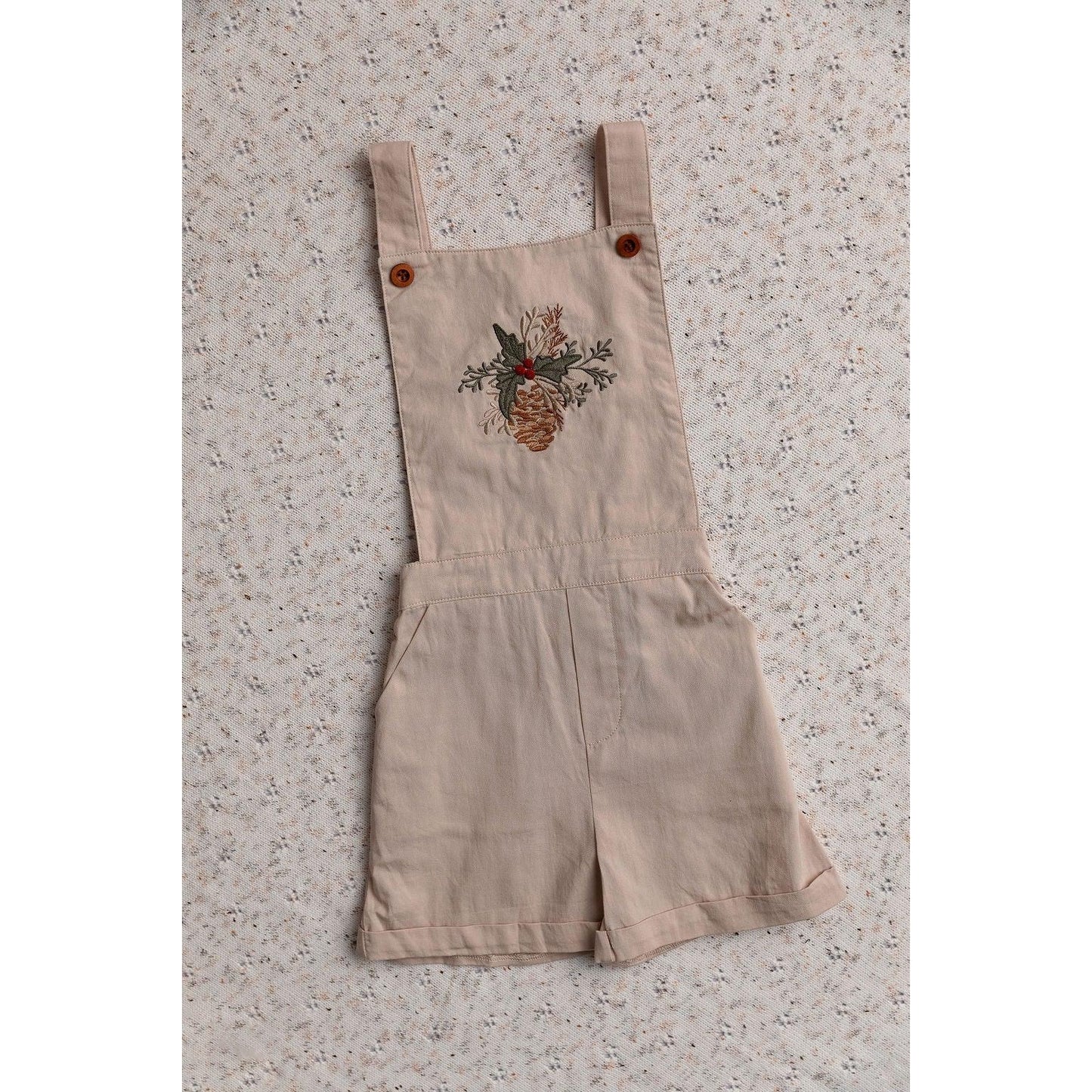 Holly & Mistletoe Overalls