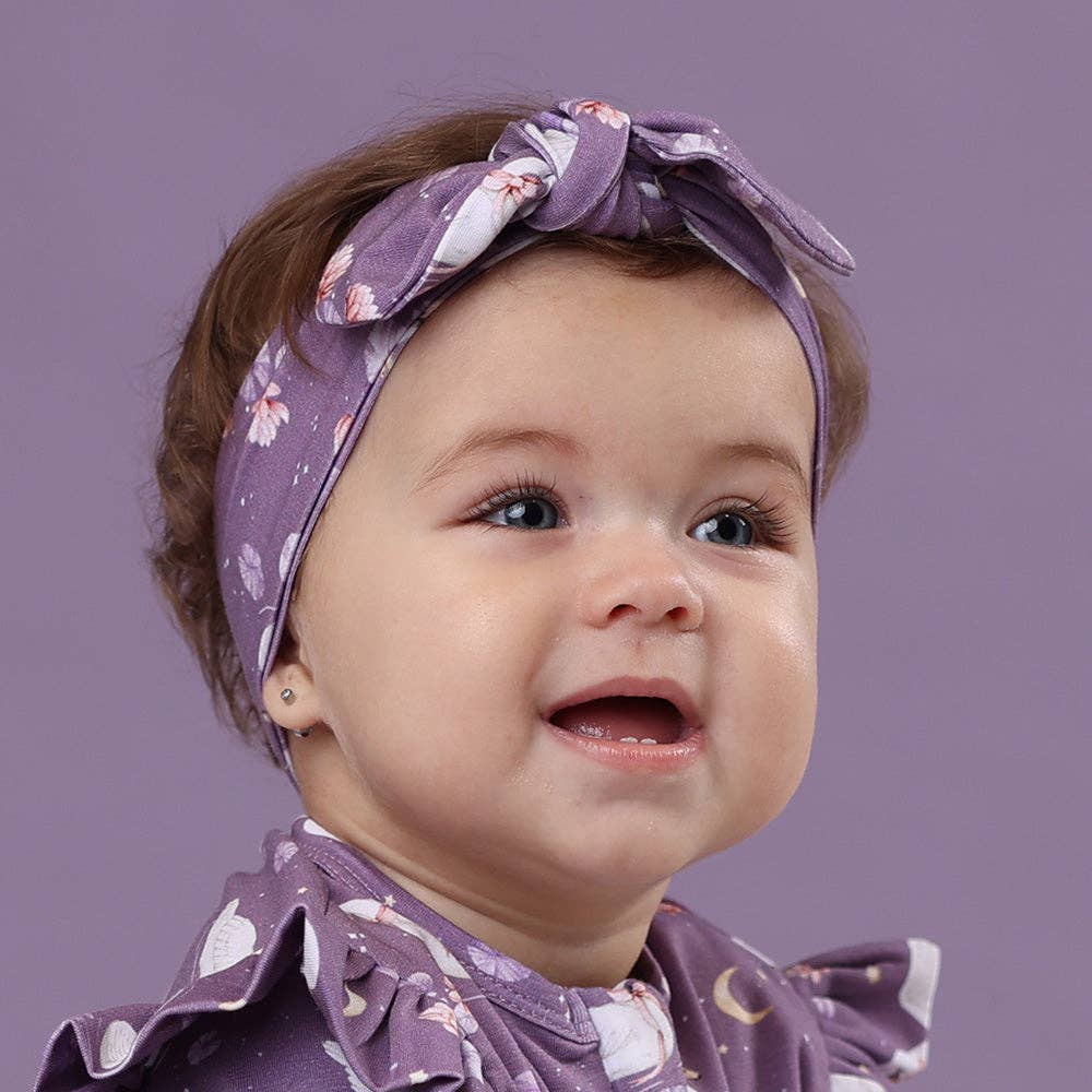 Snuggle Hunny - Midnight Swan Organic Topknot