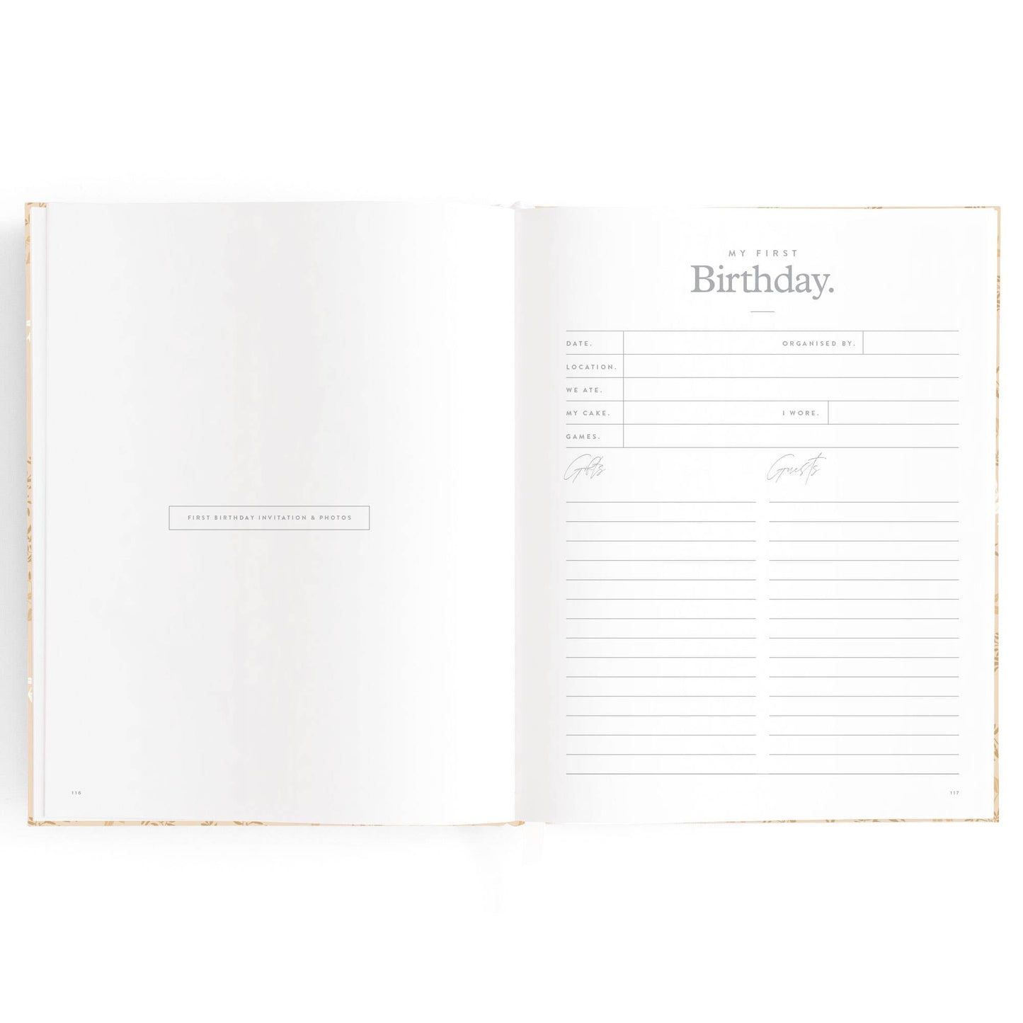 Fox & Fallow - Baby Book Cedarwood