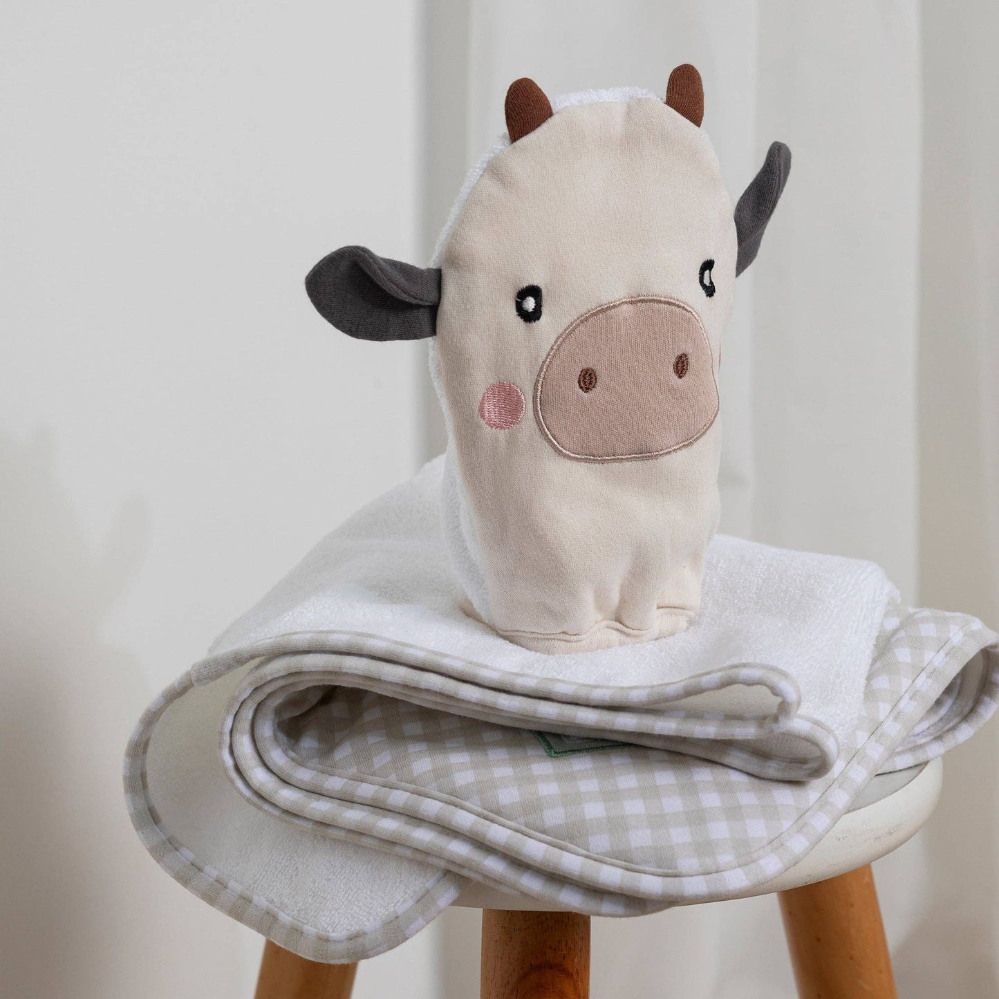 Living Textiles - Bath Mitt - Tractor Ride