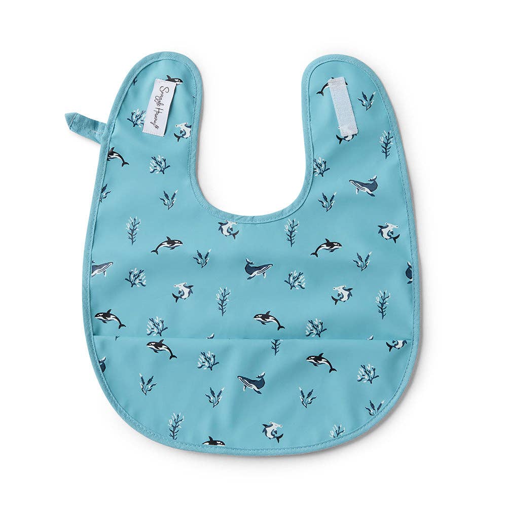 Snuggle Hunny - Blue Ocean Snuggle Bib