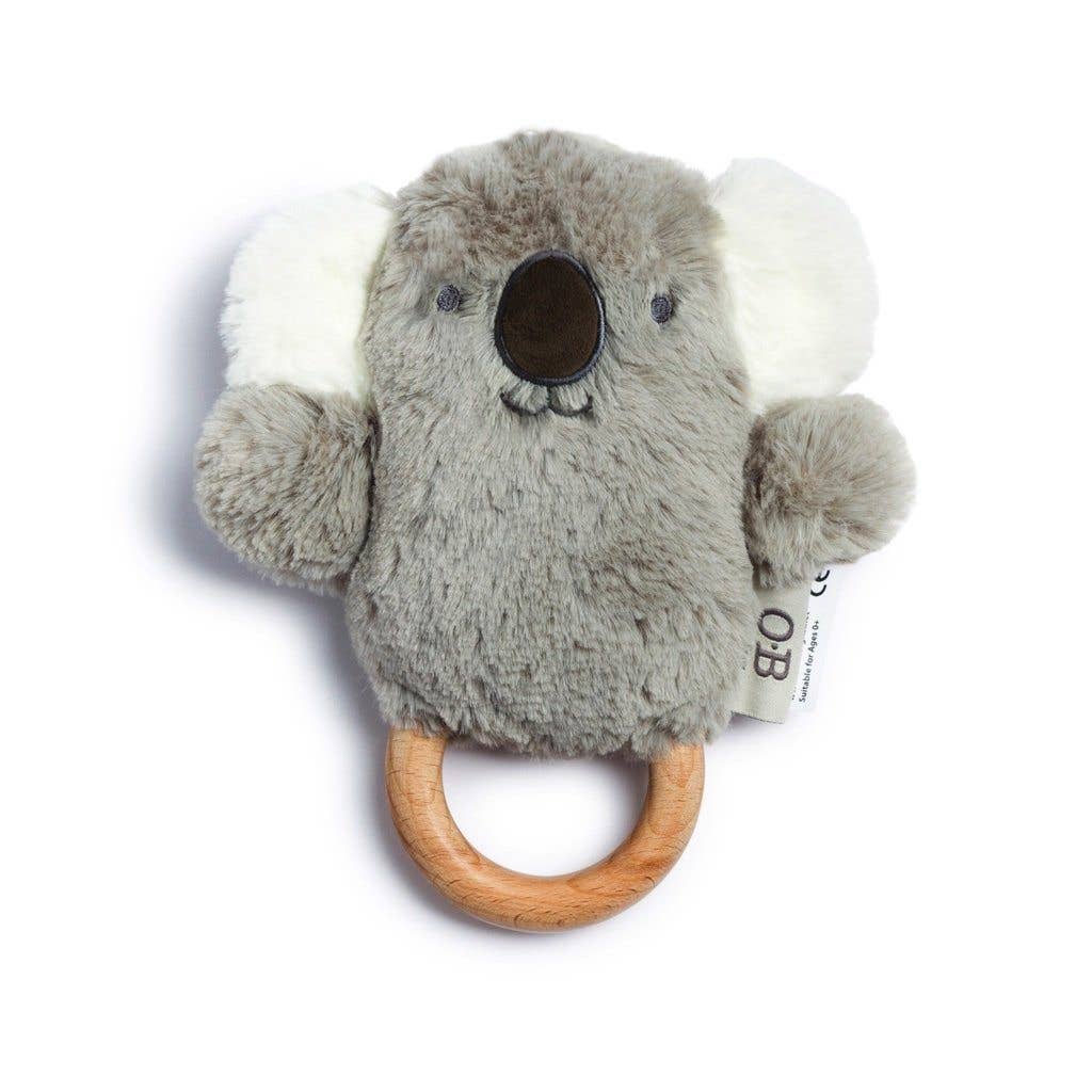 OB Australia - Kelly Koala Soft Rattle Toy 6.8"/17cm