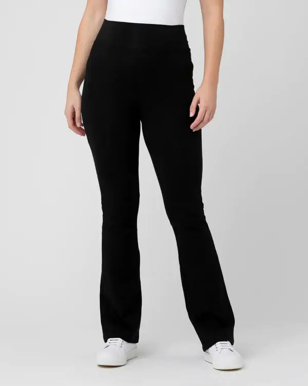 Ripe Maternity - Organic Jersey Flare Pant Black