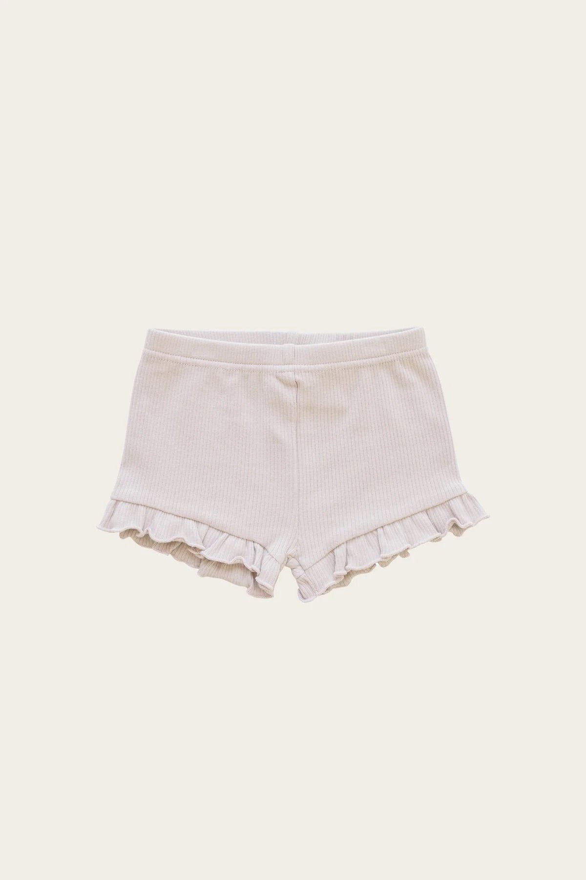 Peony Frill Ribbed Short