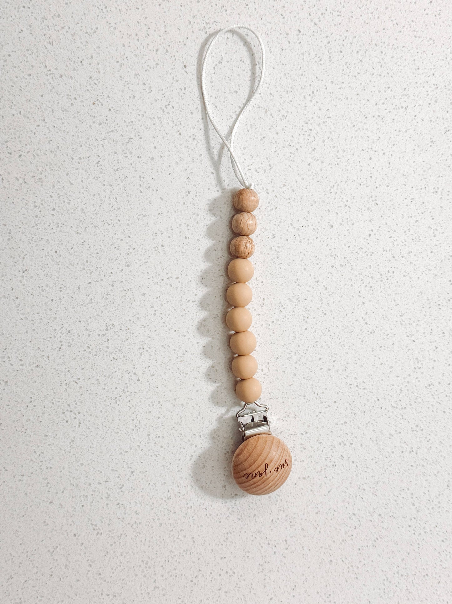 Sue + Jane - Silicone Pacifier Clip