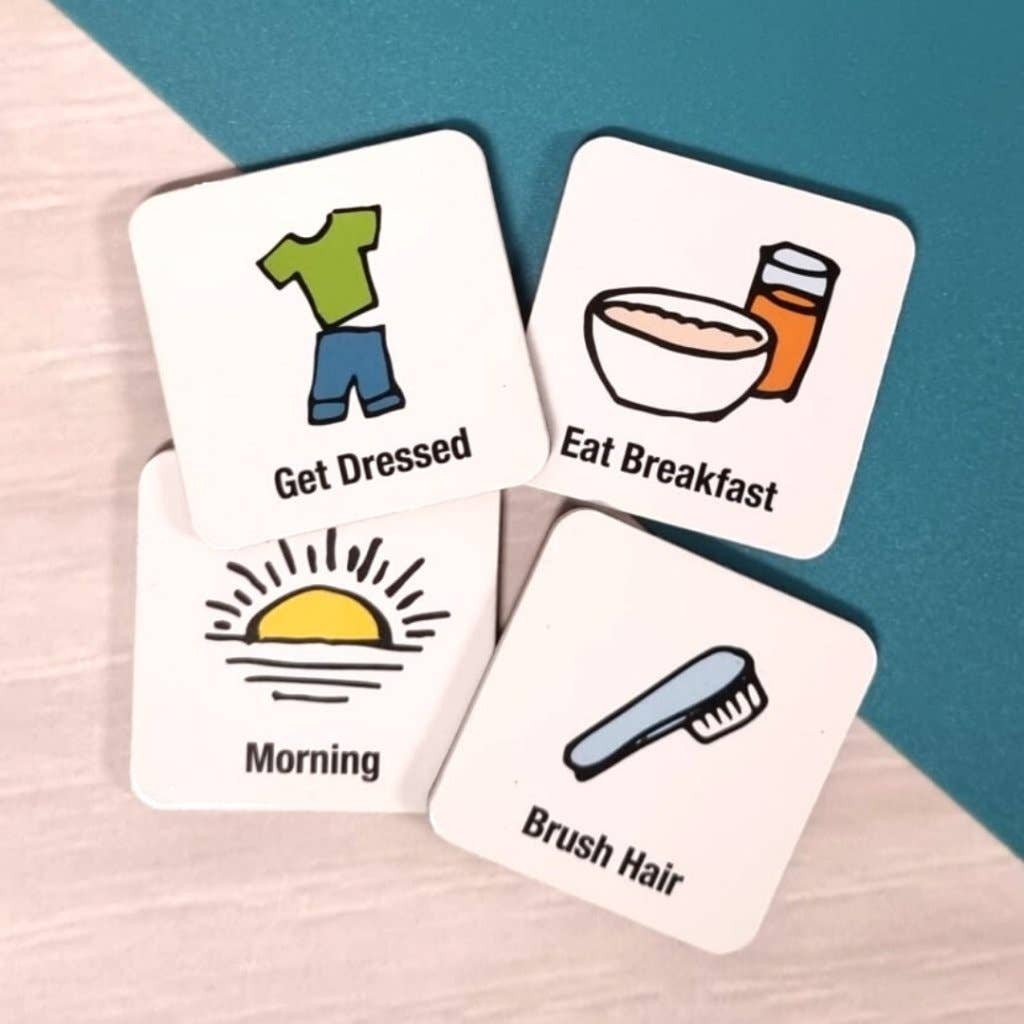 Morning & Evening Routine Chart Set (A4)