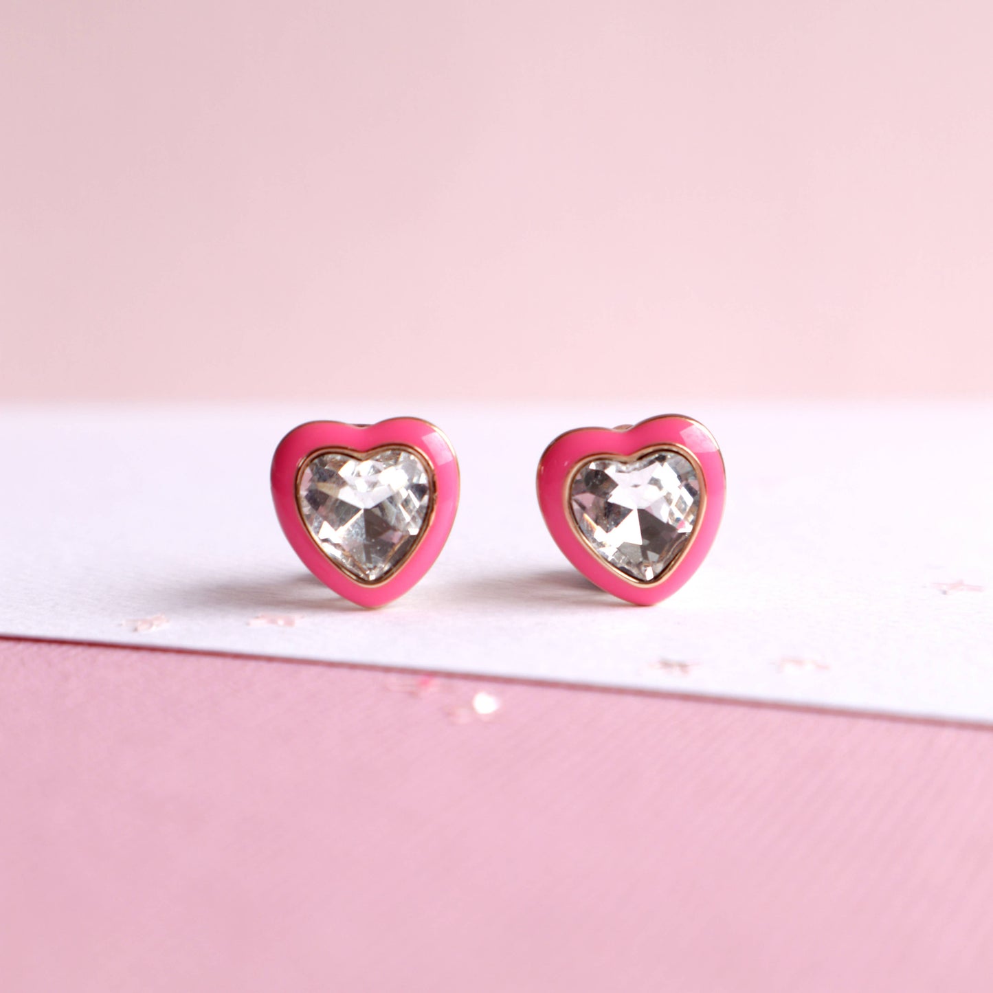 Lauren Hinkley Australia - Bling Heart Clip-On Earrings