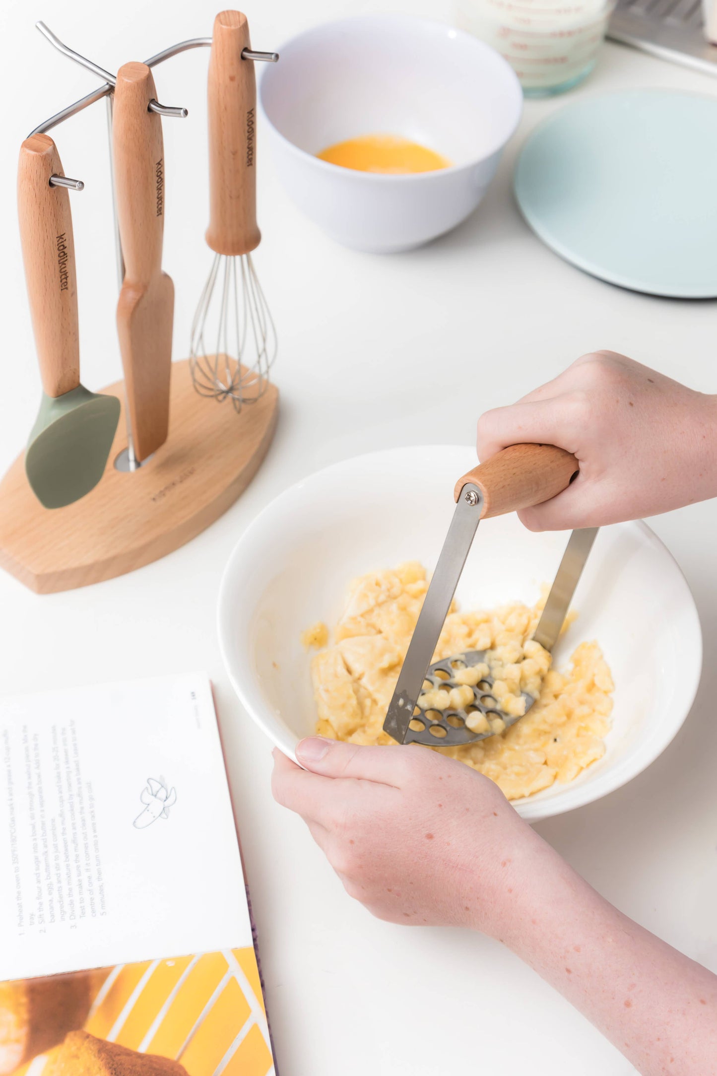 KiddiKutter child safe knife - Childs Cookware Set Kiddikutter