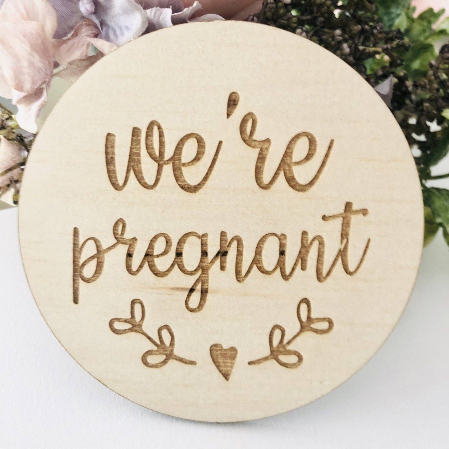 Timber Tinkers - We're Pregnant Botanical