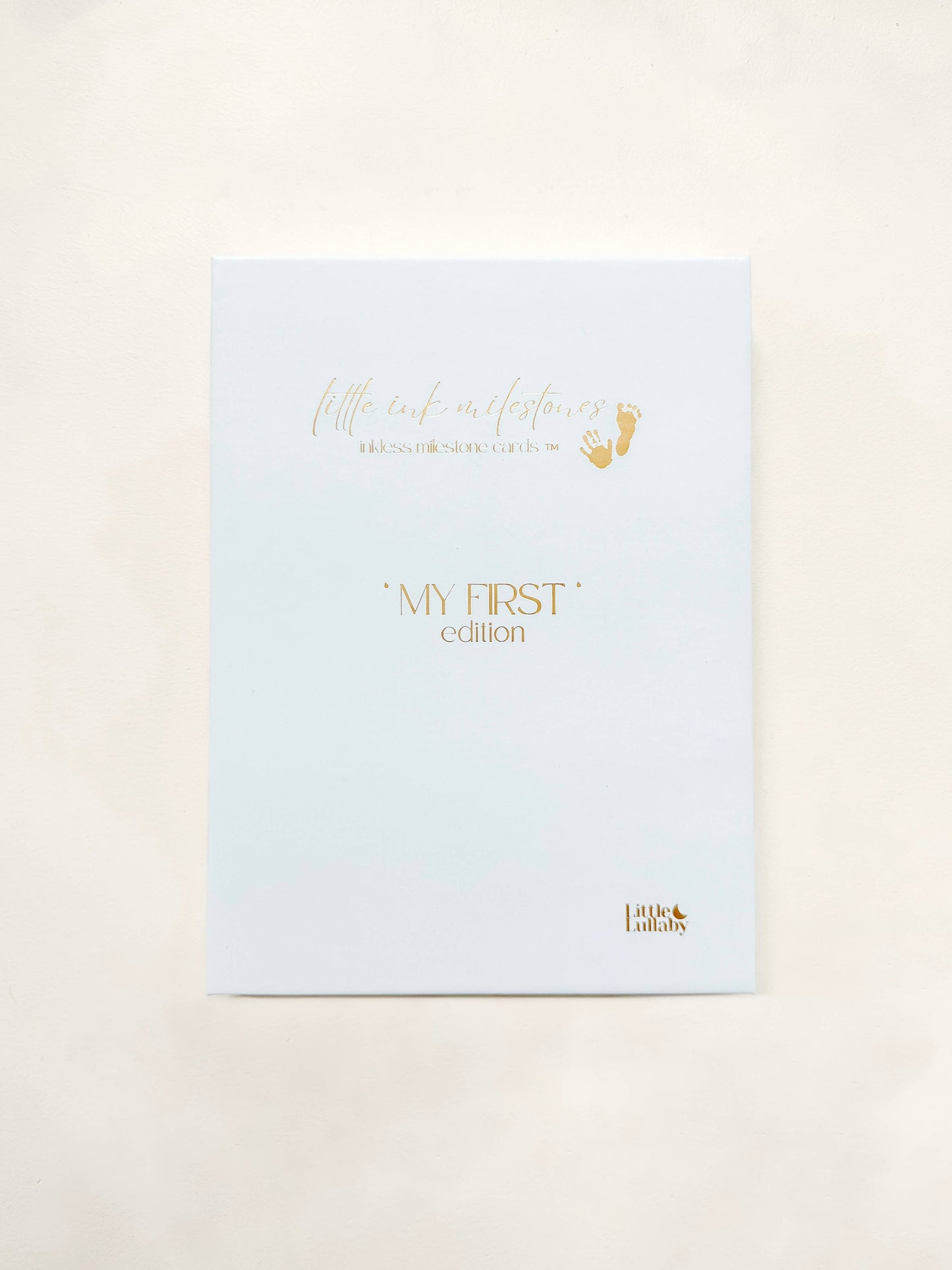 Little Lullaby - ‘My First’ edition - Inkless Milestone Cards