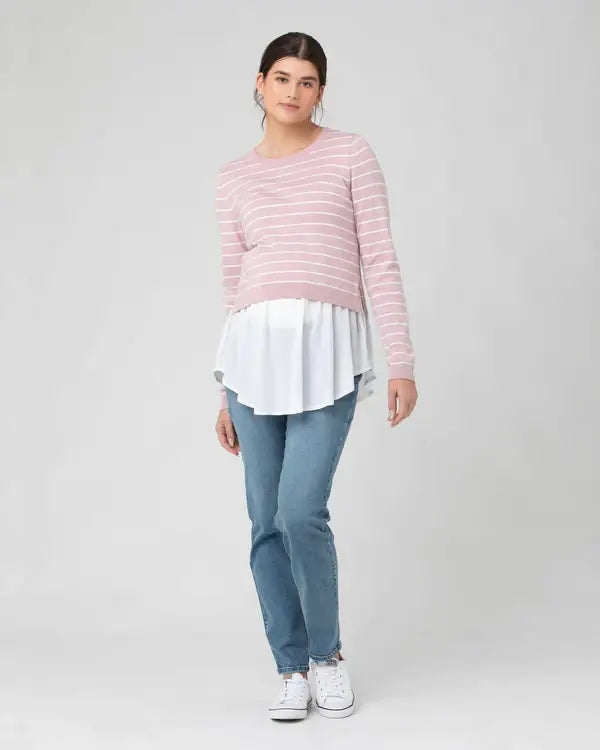 Ripe Maternity - Hunter Over Bump Jean Vintage Wash