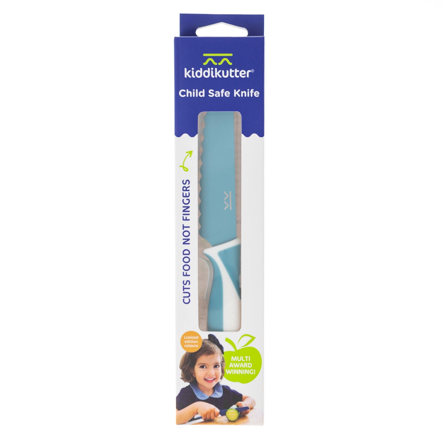 KiddiKutter child safe knife - KiddiKutter Child Safe Knife Sky Blue