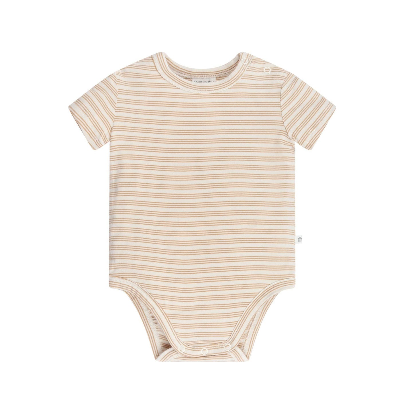 Kynd Baby - Comfy Bodysuit Short Sleeve - Neutral Stripe