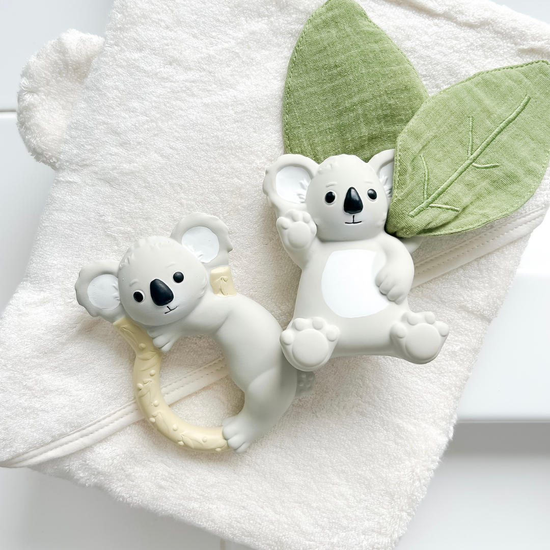Winnie Parkes - Banks the Koala Teether, Rattle and Scrunch