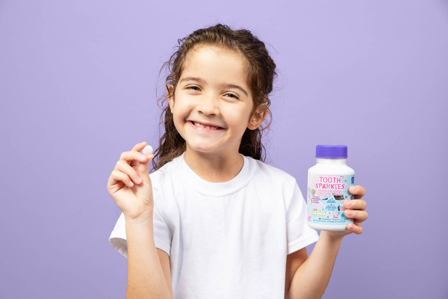 Jack N' Jill Kids - Tooth Sparkles 60 pack - Tooth Cleaning chews