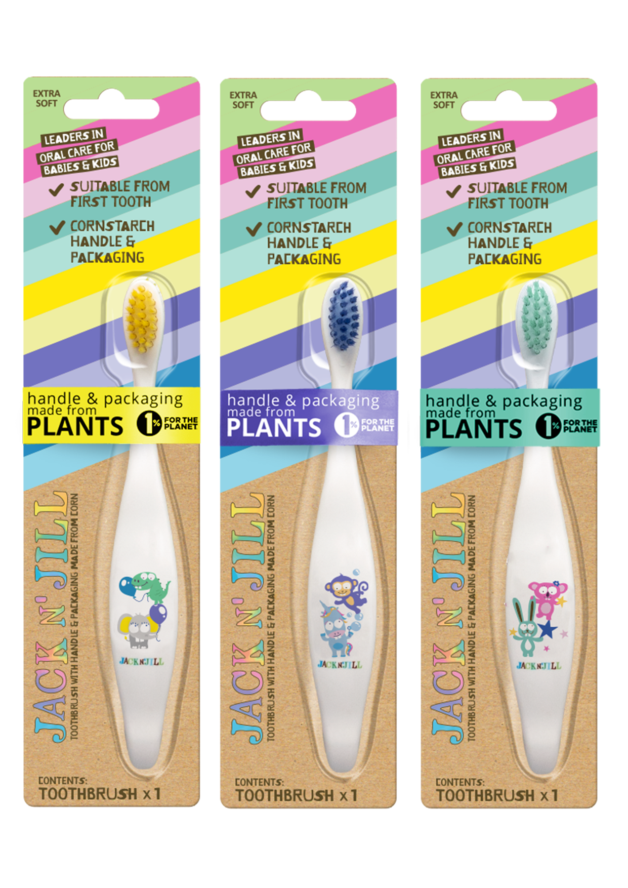 Jack N' Jill Kids - Jack N' Jill Kids Toothbrush - Assortment
