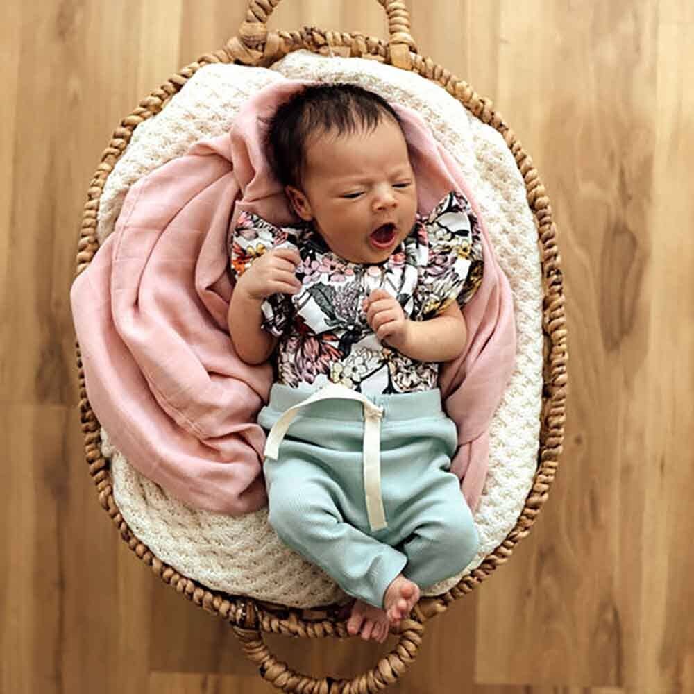 Snuggle Hunny - Australiana Short Sleeve Organic Bodysuit