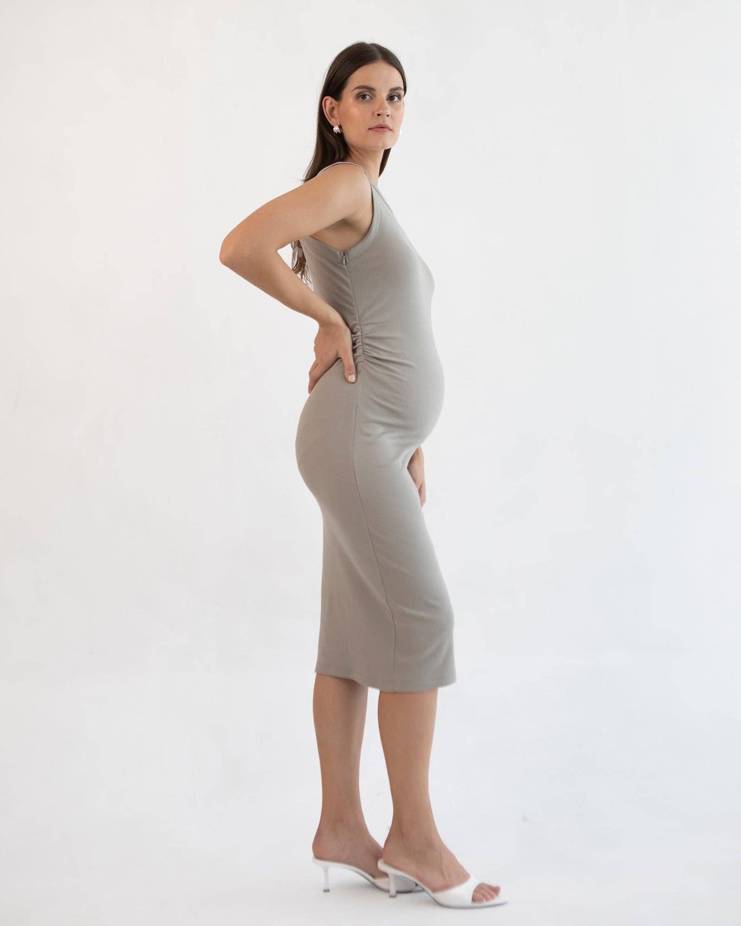 Soon Maternity - Harper Bamboo Feeding Tank Dress