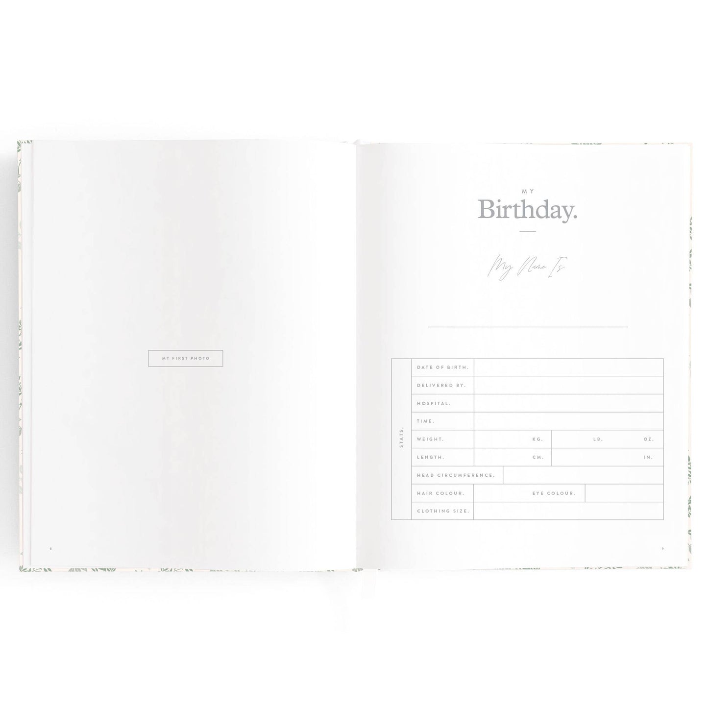 Fox & Fallow - Baby Book Cypress
